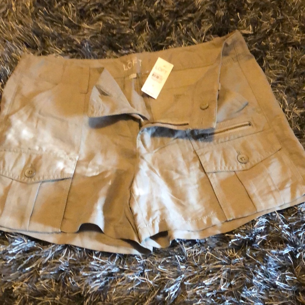 Brand new loft cargo shorts